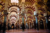 The Cathedral of Cordoba, the ancient Mezquita, interior