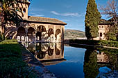 Alhambra  Palacio del Partal, the portico known as Torre de las Damas 