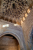 Alhambra  The Court of the Lions (Patio de los Leones), Muqarnas vault, Hall of the Two Sisters (Sala de la dos Hermanas) 