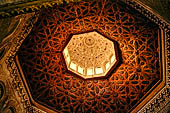 Granada The ceiling of the payer hall of the Madrasa of Yusuf I. 