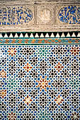 Seville, Alczar, polychrome glazed tile dados 