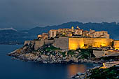 Calvi - Tramonto sulla Cittadella da Punta San Francesco