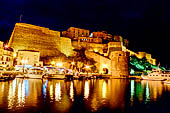 Calvi - La cittadella con la Torre del Sale dal quai Landry.