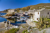 Cap Corse. Centuri Port. Punto di arrivo del Sentiero dei Doganieri. 