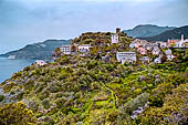 Cap Corse, la costa occidentale. Nonza