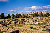 Agrigento - La valle dei templi, il quartiere ellenistico-romano