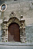 Catania - Monastero di S. Placido, l'ingresso da via Museo Biscari. 