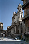 Catania - via Crociferi chiesa di San Francesco e l'Immacolata 