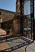 The cathedral of Cefal - The gates of the churchyard. 