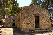 Cefal - The 'Rocca'. The small St. Anna church in the area of the stores and ovens.  