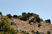 Cefal - The 'Rocca'. View of the remains of the 'Castle'. 