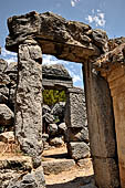 Cefal - The 'Rocca'. The megalithic building known as the Temple of Diana (v - iv c. BC.). 