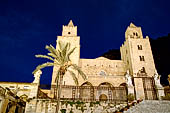 The cathedral of Cefal - Night picture of the church. 