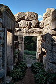 Cefal - the 'Rocca'. The megalithic building known as the Temple of Diana (v - iv c. BC.). 