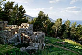 Cefal - the 'Rocca'. The megalithic building known as the Temple of Diana (v - iv c. BC.). 