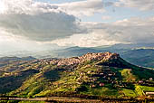 Calascibetta, small town of central Sicily 