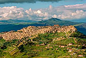 Calascibetta, small town of central Sicily 