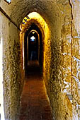 Monreale Cattedrale di Santa Maria Nuova. Passaggio nel sottotetto. 