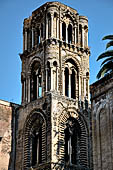 Palermo - Chiesa si S. Maria dell'Ammiraglio o della Martorana. Il campanile dell'XI secolo. 