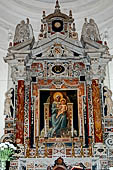 Randazzo - The basilica of St. Mary, the high altar. 