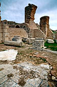 Dougga, le terme di Ain Doura, le terme d'estate. 