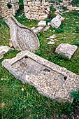 Dougga, resti nei pressi della casa della Gorgone. 