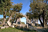 Dougga, l'arco di Alessandro Severo. 