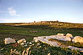 Dougga, la valle ai piedi della antica citt, scendendo verso Nouvelle Dougga. 