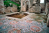 Dougga, le terme di Ain Doura, le terme d'estate. I mosaici. 