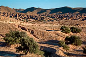 Matmata, il paesaggio dell'altopiano.