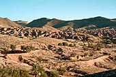 Matmata, il paesaggio dell'altopiano.