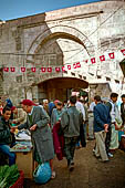 Sfax, le porte della medina, Bab Jebli il lato interno, meridionale. 