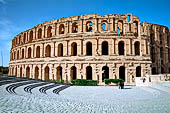 El Jem, l'anfiteatro romano. Vista esterna. 