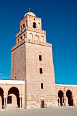 Kairouan, la grande moschea. Il minareto. 