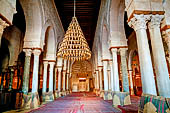 Kairouan, la grande moschea. La sala di preghiera. 