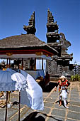 Pura Gelap - Mother Temple of Besakih - Bali. Topeng Mask Dance accompanied by gamelan music.