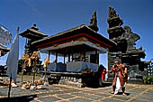 Pura Gelap - Mother Temple of Besakih - Bali. Topeng Mask Dance accompanied by gamelan music.