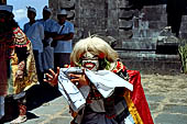 Pura Gelap - Mother Temple of Besakih - Bali. Topeng Mask Dance accompanied by gamelan music.