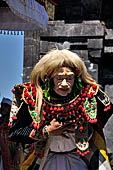 Pura Gelap - Mother Temple of Besakih - Bali. Topeng Mask Dance accompanied by gamelan music. 