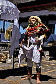 Pura Gelap - Mother Temple of Besakih - Bali. Topeng Mask Dance accompanied by gamelan music. 