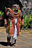 Pura Gelap - Mother Temple of Besakih - Bali. Topeng Mask Dance accompanied by gamelan music. 