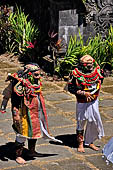 Pura Gelap - Mother Temple of Besakih - Bali. Topeng Mask Dance accompanied by gamelan music. 