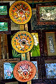 Mother Temple of Besakih - Bali. Street sellers along the processional way to the temple.