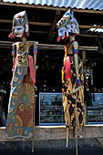 Mother Temple of Besakih - Bali. Street sellers along the processional way to the temple.