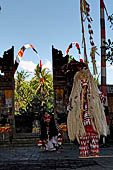 Barong Dance - The witch Rangda the evil widow (the queen of Leak). 