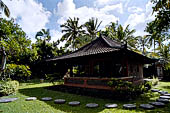 Bali - Resort close to the black sands of Suraberata beach in the Tabanan region.