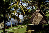 Bali - Resort close to the black sands of Suraberata beach in the Tabanan region.