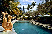 Bali - Resort close to the black sands of Suraberata beach in the Tabanan region.