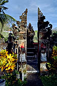 Bali - Resort close to the black sands of Suraberata beach in the Tabanan region.