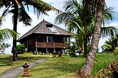 Bali - Resort close to the black sands of Suraberata beach in the Tabanan region.